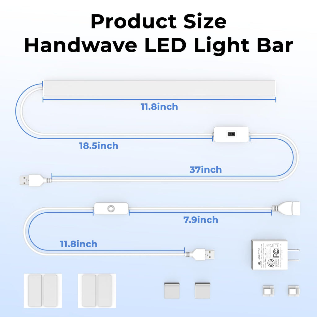 Hand Wave Activated Under Cabinet Lights-Warm White