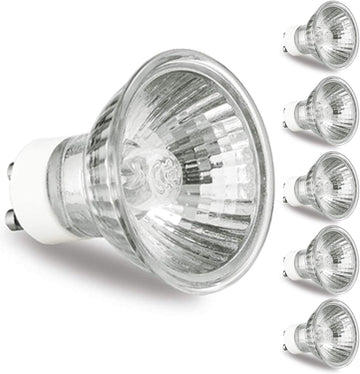 Candle Warmer Lamp Light Bulb 6 Pack, GU10 Halogen Bulb 110-130V 50W
