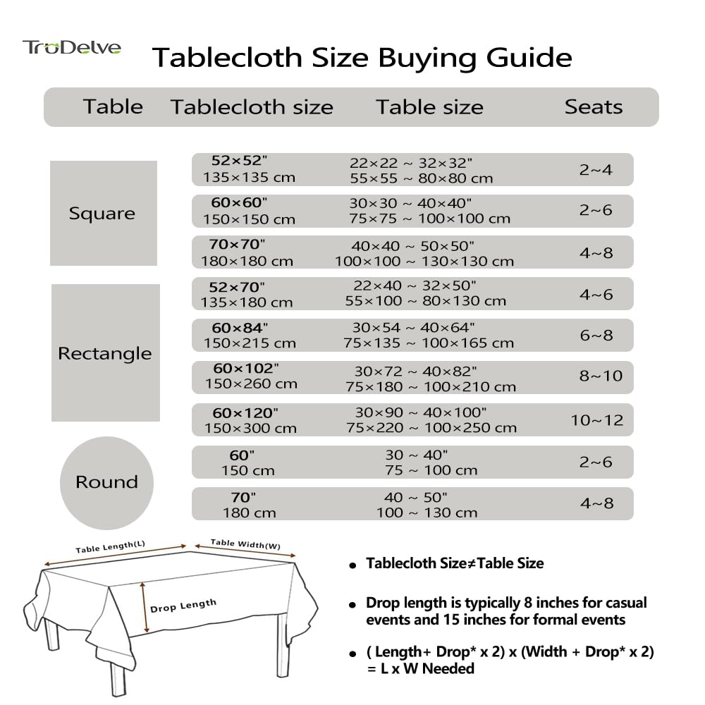 Cloth Tablecloths Gray Table Cloth Rectangle Tables Oblong Boho Tablecloth for Dining Table