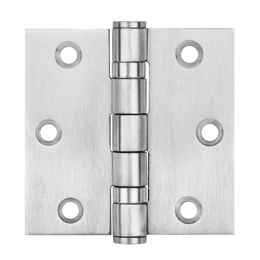 6 Pack 3" x 3" Square Door Hinges, Stainless Steel Butt Hinges