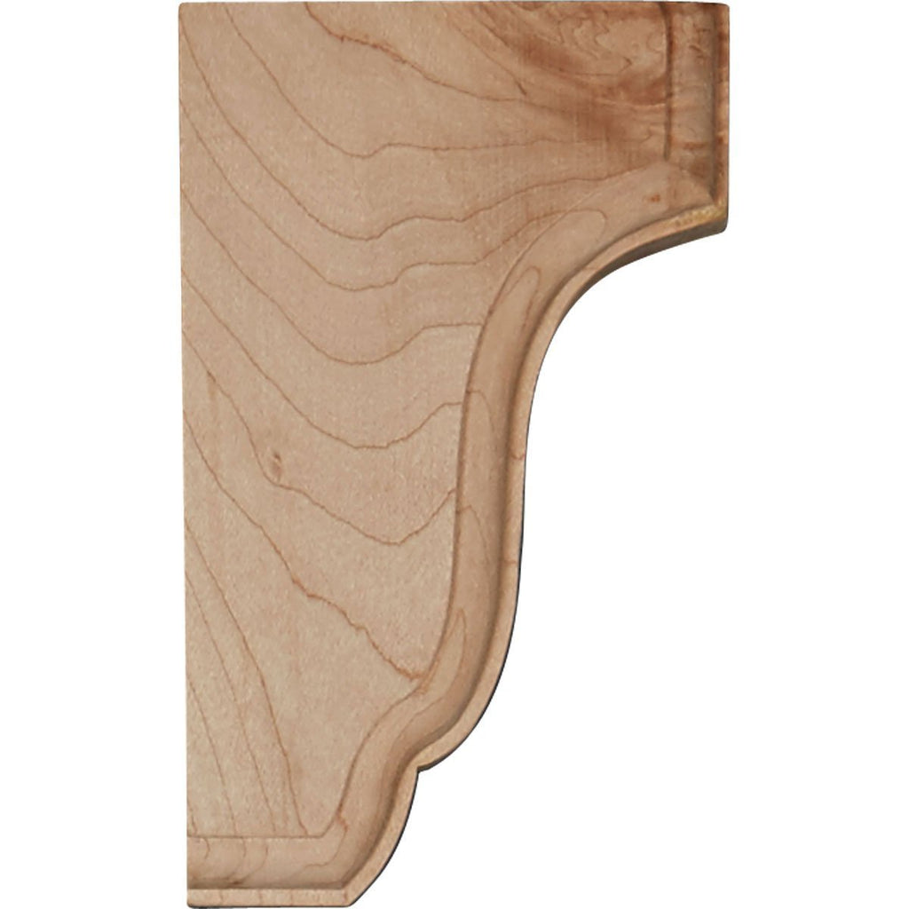 Capistrano Mission Wood Corbels, 2 1/2"W x 2 3/4"D x 4 1/2"H, Rubberwood
