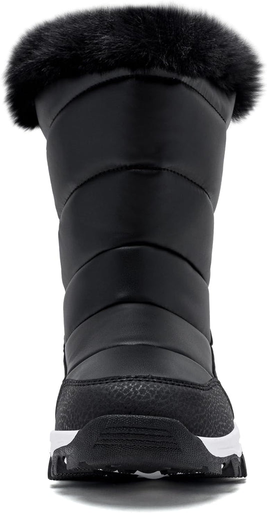 Boys Girls Water Resistant Winter Snow Boots