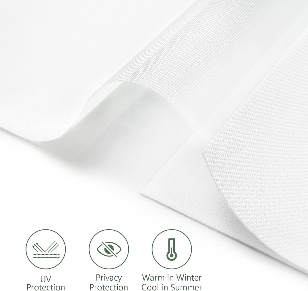 Motorized Blinds with Remote, 95% Blackout Smart Electric Zebra Shades, Built-in Rechargeable Tubular Motor Automatic