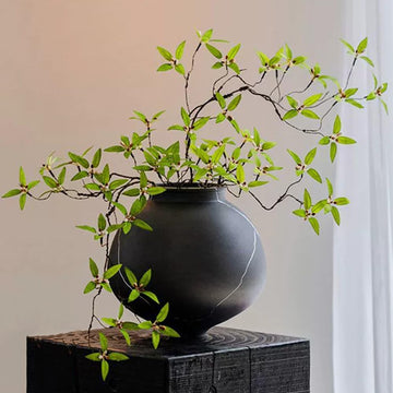 Artificial Plants, 2PCS 43.3" Green Faux Branches for Vase, Faux Greenery Stems Vase Branches Fake Plants Artificial