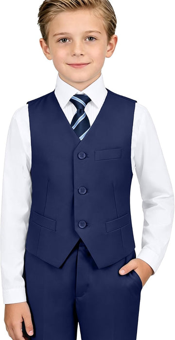 Toddler Boys Suit Kids Formal Slim Fit Suits Boy Tuxedo for Wedding