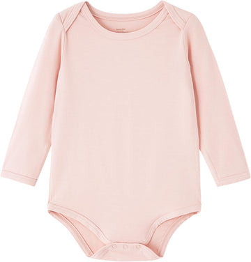 Baby Bamboo Viscose Long Sleeve Bodysuits Unisex Bodysuit
