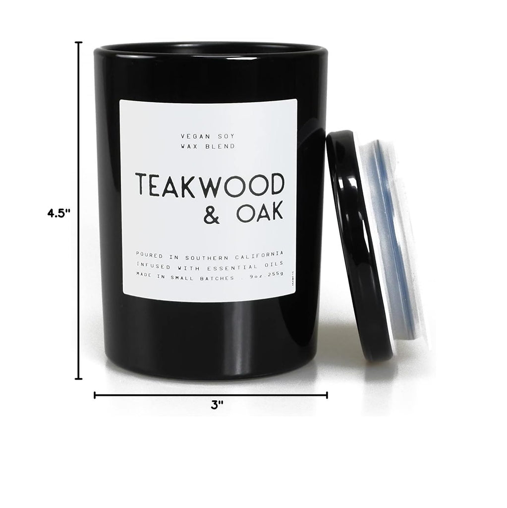Co | Masculine Aromas | Small Batch | Soy Wax | 40 Hours | Scented Mens Candles with Natural Essential Oils | Vegan