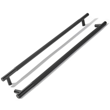 24 Inch(610mm) Drawer Appliance Handles Knurled Black Cabinet Pulls Drawer Pulls Kitchen Hardware Kitchen
