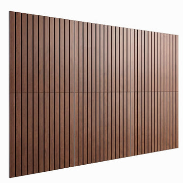 Large Felt Acoustic Wall Panels,Brown stripes, 70.87'' x 47.24''