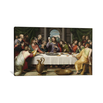 Christian Wall Art Last Supper Wall Decor - The Last Supper Painting Canvas Print Art, Jesus Last Supper Picture
