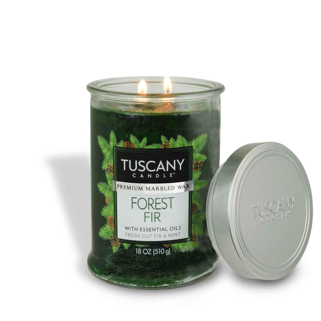 Forest Fir Long-Lasting Scented Jar Candle, 18 oz