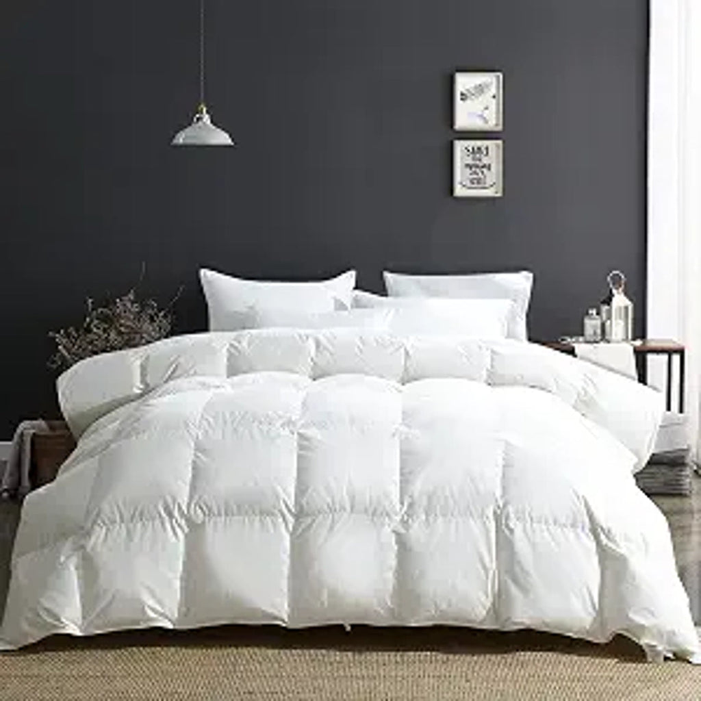 Heavy Weight Duvet Insert King,Winter Down Feather Fibers Comforter