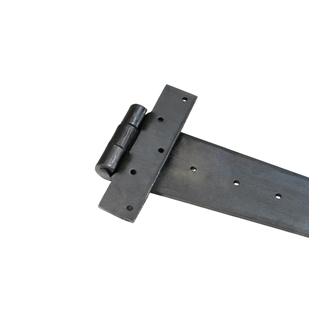Hand Forged Tee Hinge Strap Hinge Beeswax Arrow End 6" 9" 12" 15" 18" 24" Sold in Pairs (24")