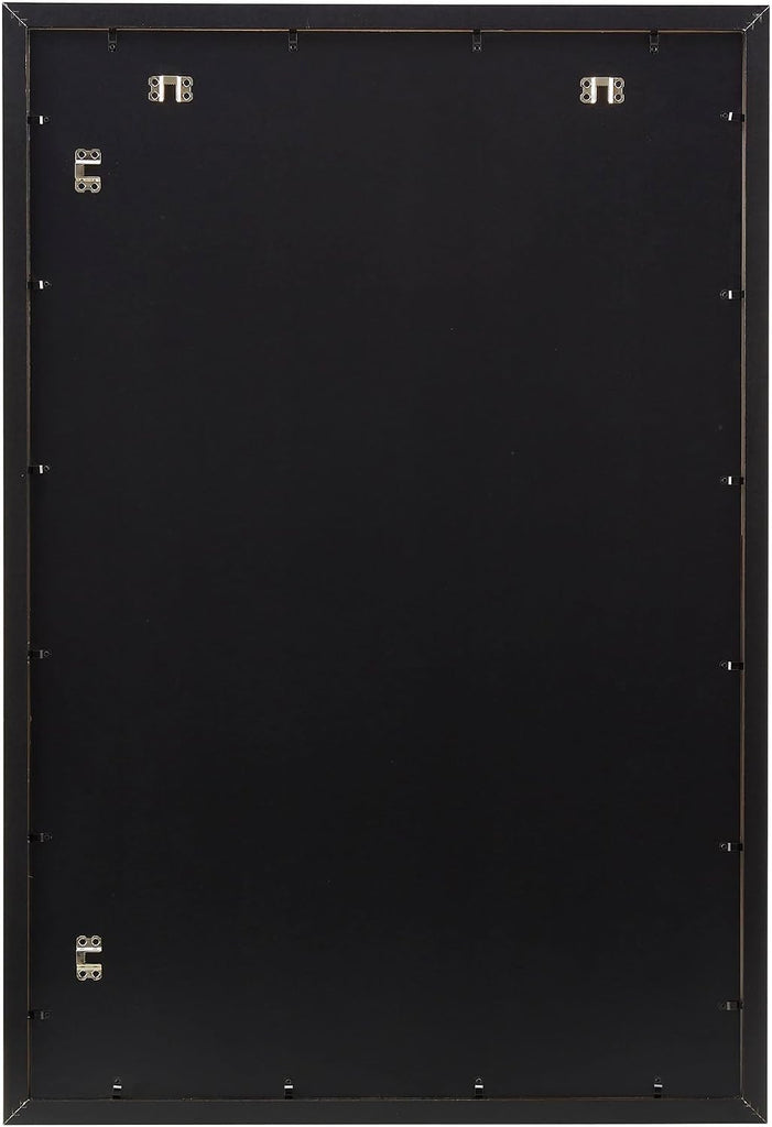 Rectangular Wood Poster Frame, 24" x 36", Black