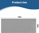 Infrared Sauna Blanket Towel Inserted 30" x 70" Reusable Machine Washable Insert Towel Easy Detoxification