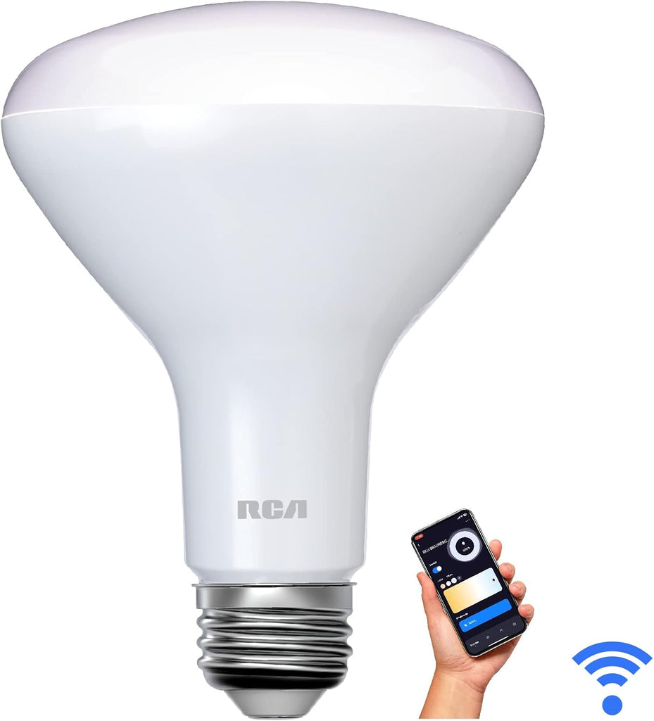 Dimmable Smart Light Bulbs, BR30 WiFi LED Light Bulb, Indoor Flood LED Bulbs, 9W (60W Eq), 2700K Soft White, 720