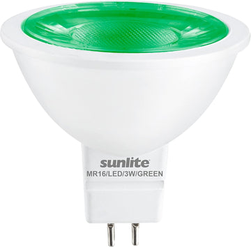 LED MR16 Reflector Spotlight Bulb, 150 Lumens, 3 Watts (25W Halogen Bulb EQ) 12V, GU5.3 Bi-Pin Base, Non-Dimmable