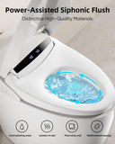 Smart Toilet with Warm Water Sprayer and Dryer