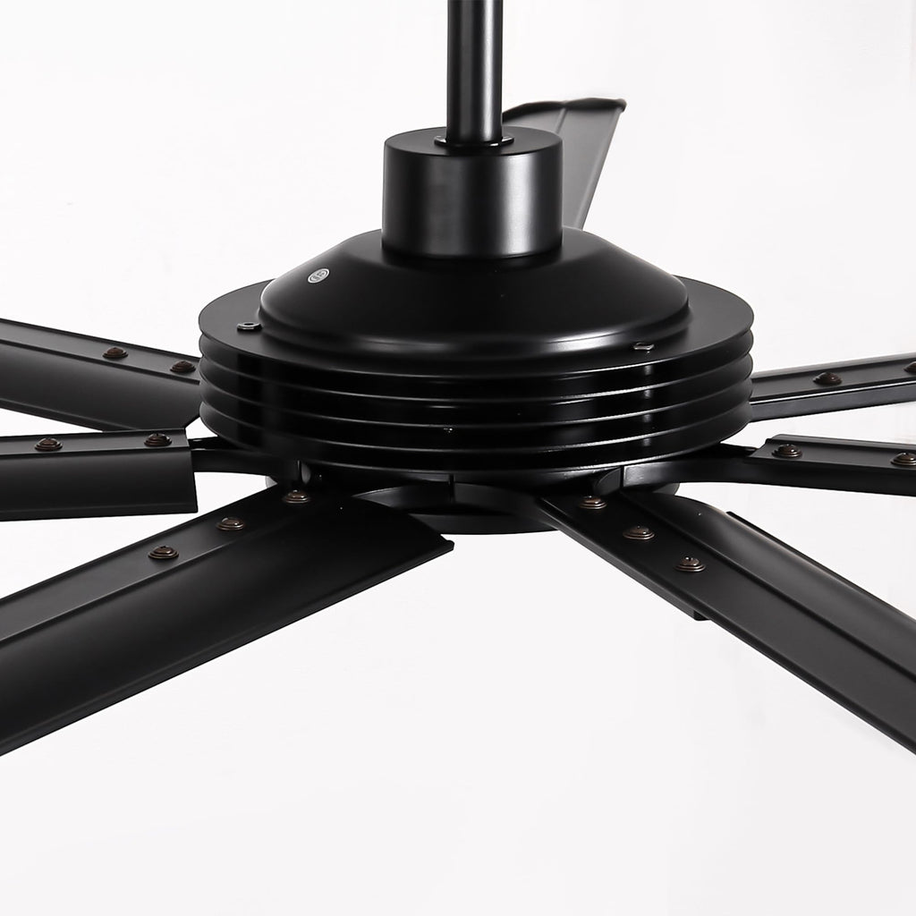 100 Inch Ceiling Fans with Lights and Remote, Large Industrial Ceiling Fan