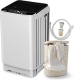 Portable Washing Machine 17.7lbs Full Automatic Portable Washer Machine for Apartment, 10 Wash Program Tub
