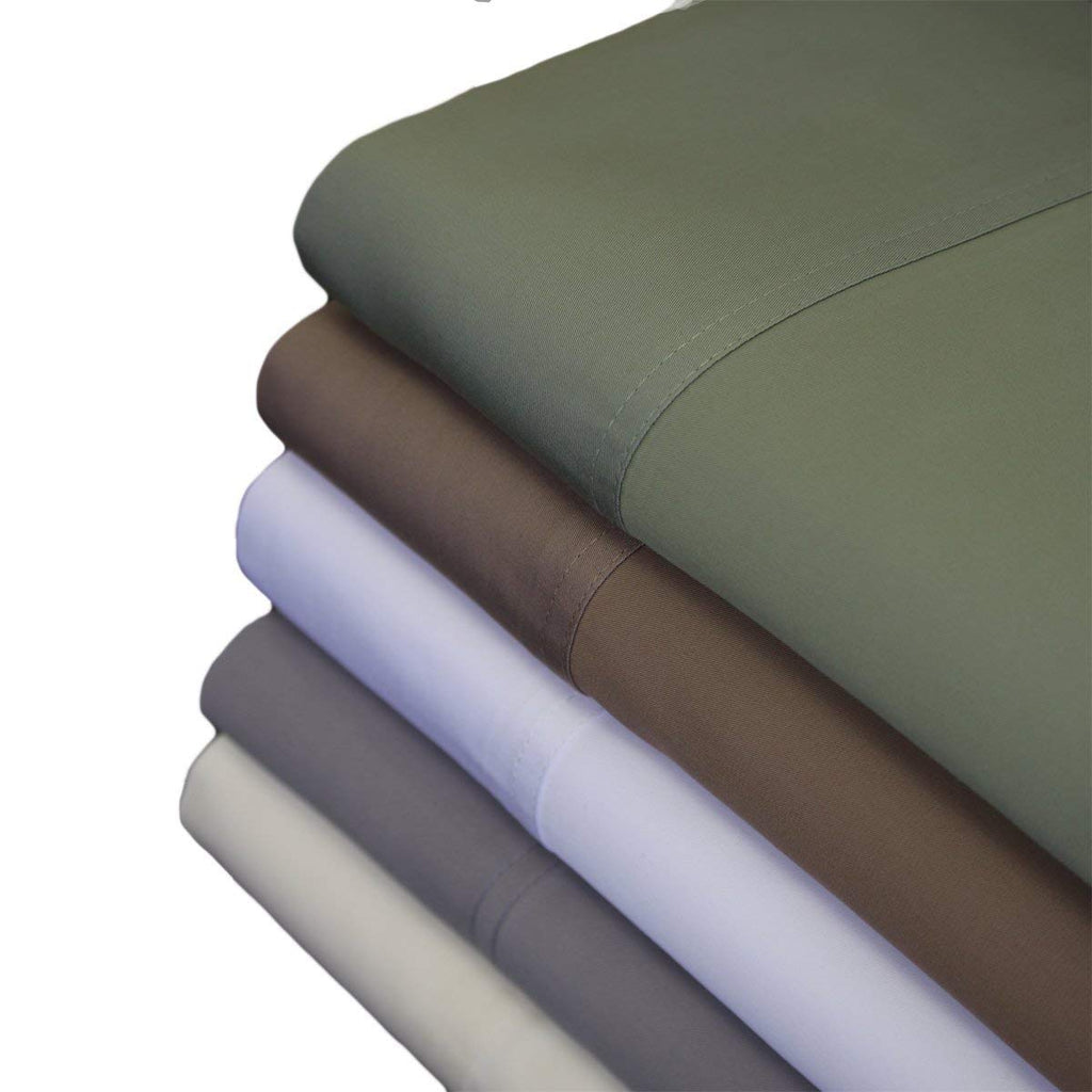Cal King 600 TC 100% Viscose from Bamboo Sheets Set, Gray