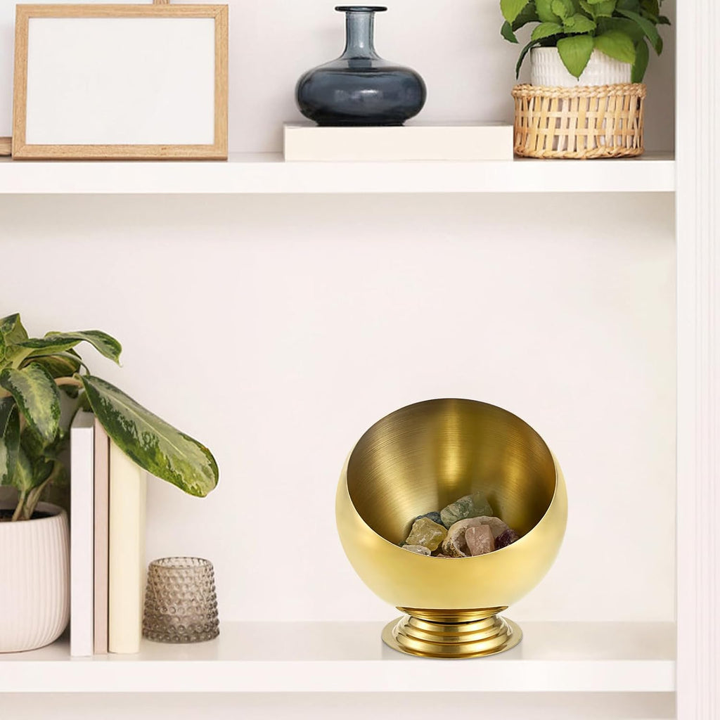 Key Bowl for Entryway Table Gold Bowl Decor Catch All Bowl for Key
