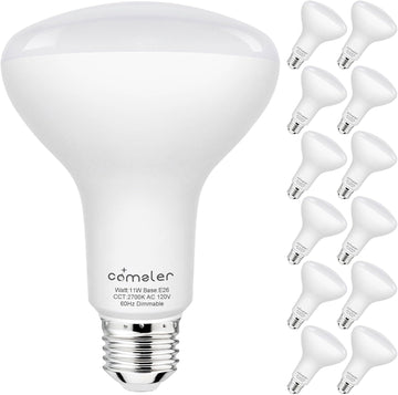 BR30 LED Recessed Can Light Bulb 65W Equivalent 2700K Warm White