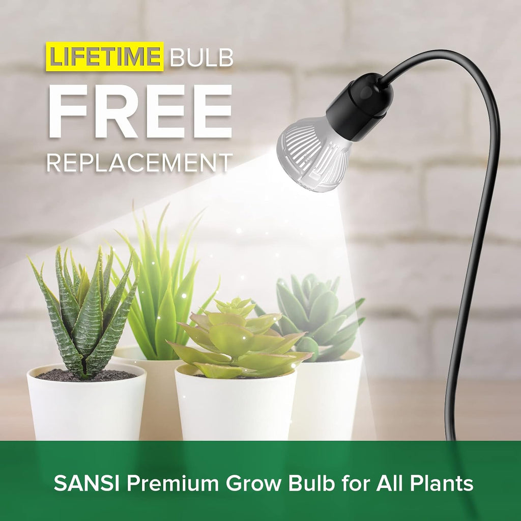 LED Grow Lights for Indoor Plants, Lifetime Free Bulb Replacement