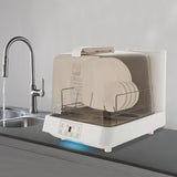 Portable Countertop Dishwashers, Portable Mini Dishwasher Countertop Electric Dishes Dishwashers Automatic Dishwashing