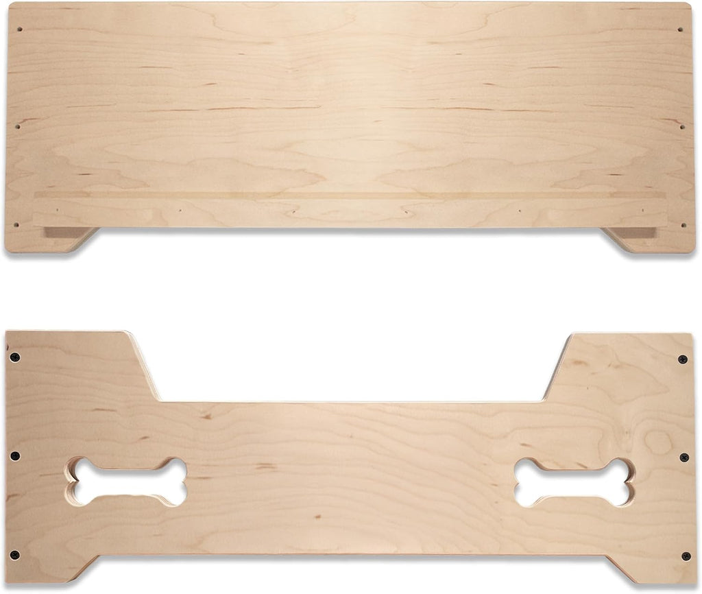 Raised Wooden Pet Bed - Handcrafted Elevated Dog & Cat Bed Furniture - Eco-Friendly - Made in USA - Pet Bed Not