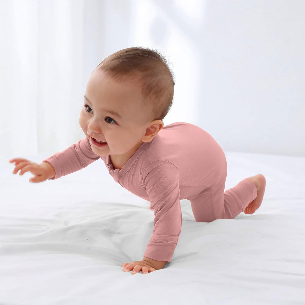 Baby Footless Pajamas, Rayon of Bamboo