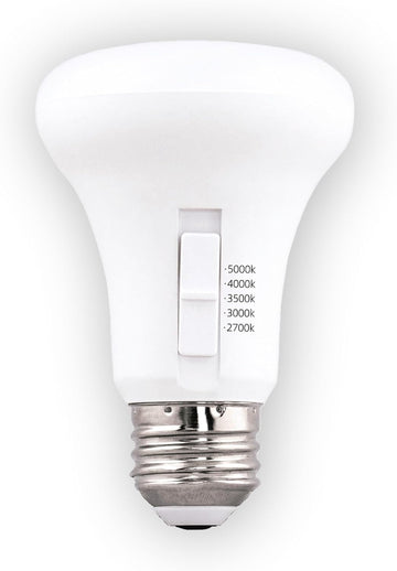 BR20 LED Spot Light Bulb, 5 Color Selectable 2700K-3000K-3500K-4100K-5000K, 550 Lumens, 7 Watt (50 Watt Equivalent)