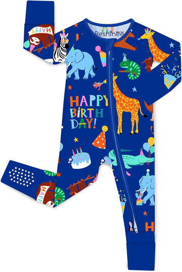 Viscose Baby Footie Pajama, Zipper Sleeper Boys Girls
