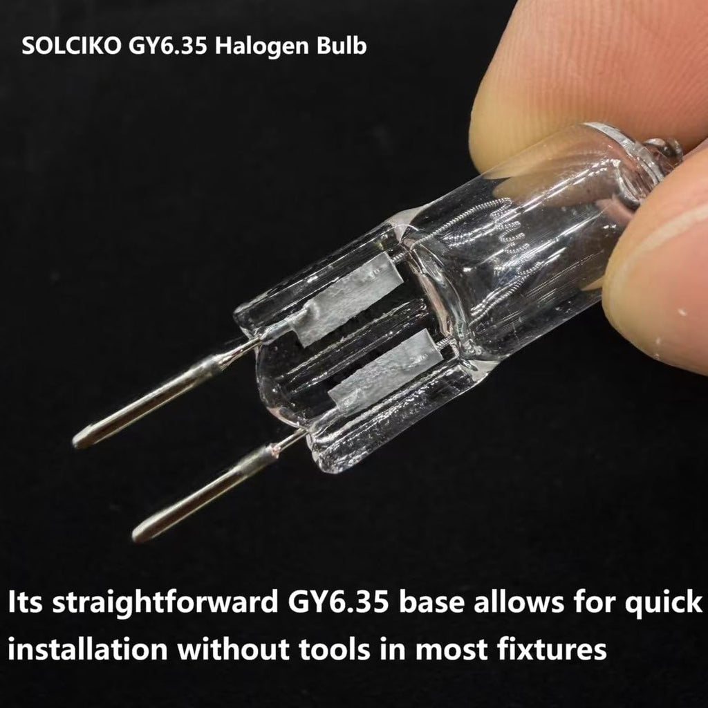 24v 50w Warm White G6.35 Halogen Bulb Stage Light Bulb 2pcs
