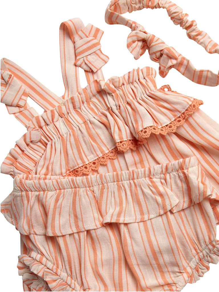 Baby Girls' Layette Bloomer set with Headband