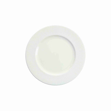 Amanda White Embossed Plate 7.5" (19cm) - Case of 24