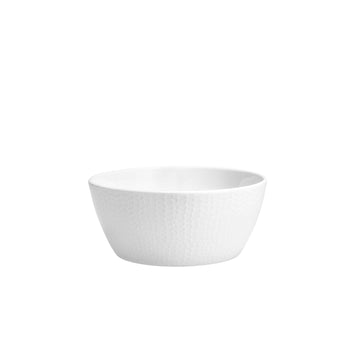 Amanda White Embossed Cereal Bowl 5.5" (14cm) 20oz (.6L) - Case of 24