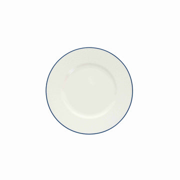 Amanda White Embossed Salad Plate 8.5" (22cm) - Case of 24
