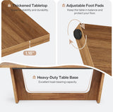 70.87-Inch Large Dining Table: Wood Long Dining Room Table for 6-8, Rectangular Farmhouse Kitchen Dinner Table with
