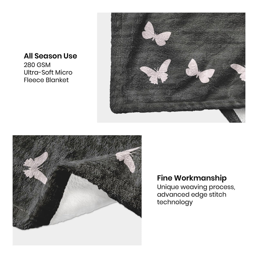 Memorial Gifts for Loss of Mom, Bereavement Gifts Blanket 60"x50", Loss of a Mother Sympathy Gifts, Mom Memorial