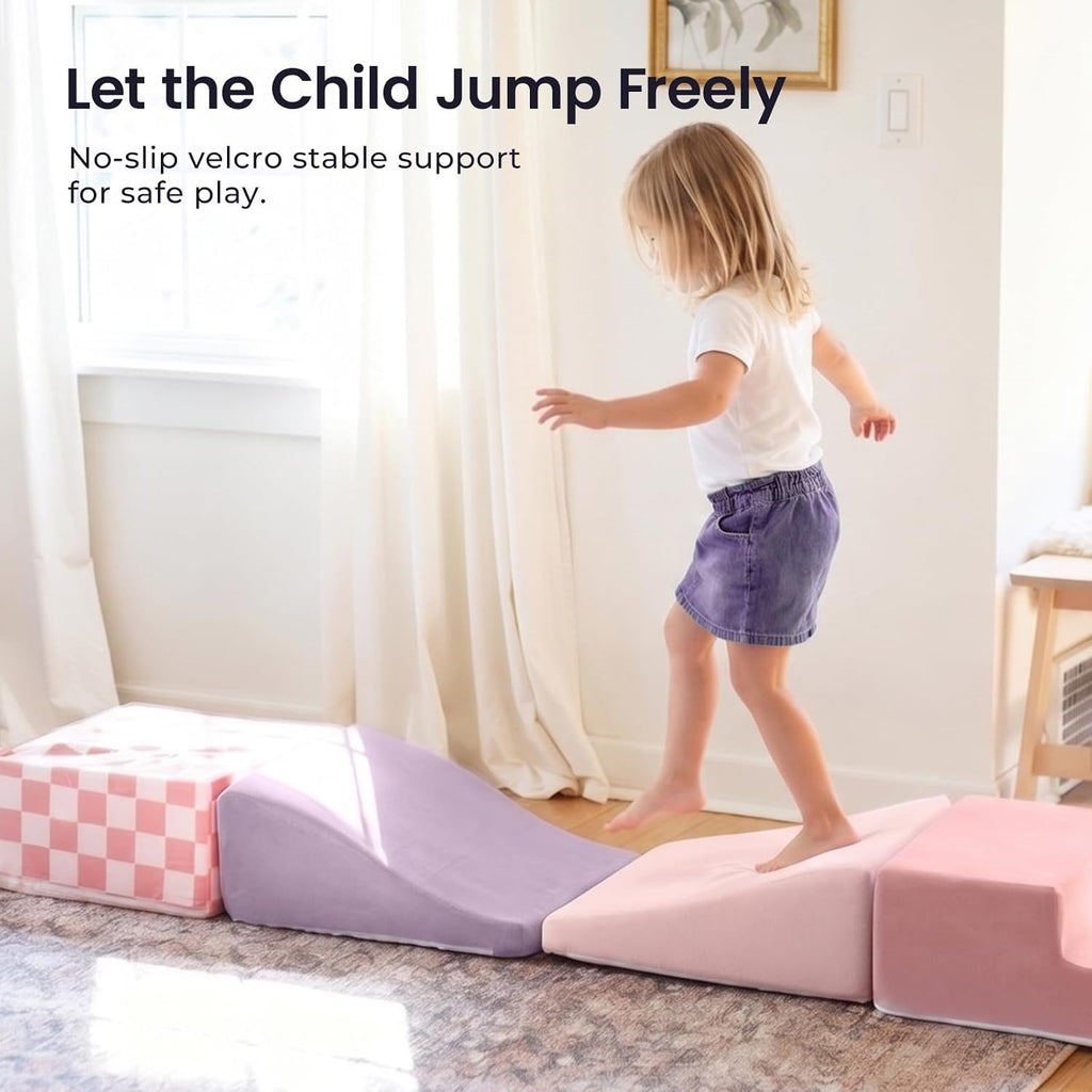 Land Soft Foam Climbing Blocks for Toddlers, Piece Foam Blocks