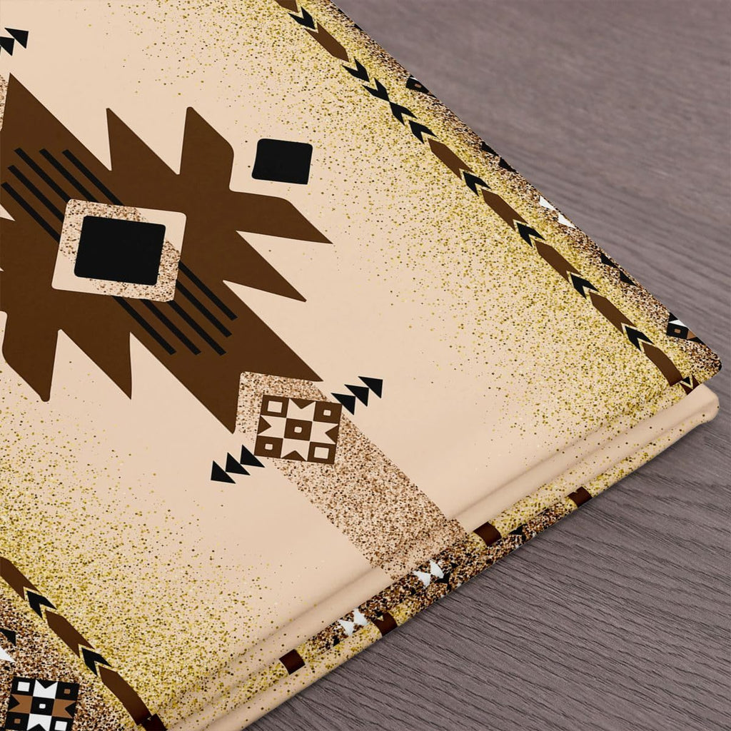 Boho Aztec Fabric by The Yard, Ethnic Style Geometric Soft Polyester No Stretch Fabric, Ombre Sequin Print Exotic