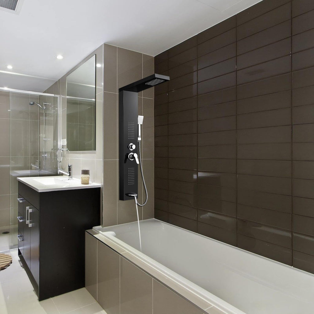 Shower Panel Tower System with 4 Shower Modes, 46.5", No Led Lights