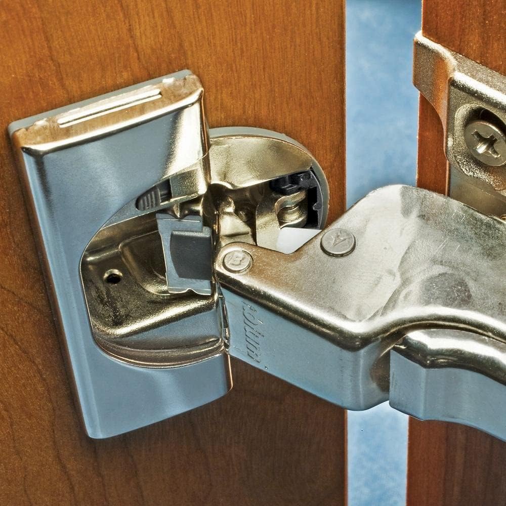 Full Overlay 110 deg Soft-Close BLUMotion Clip Top Frameless Hinges, Pair by