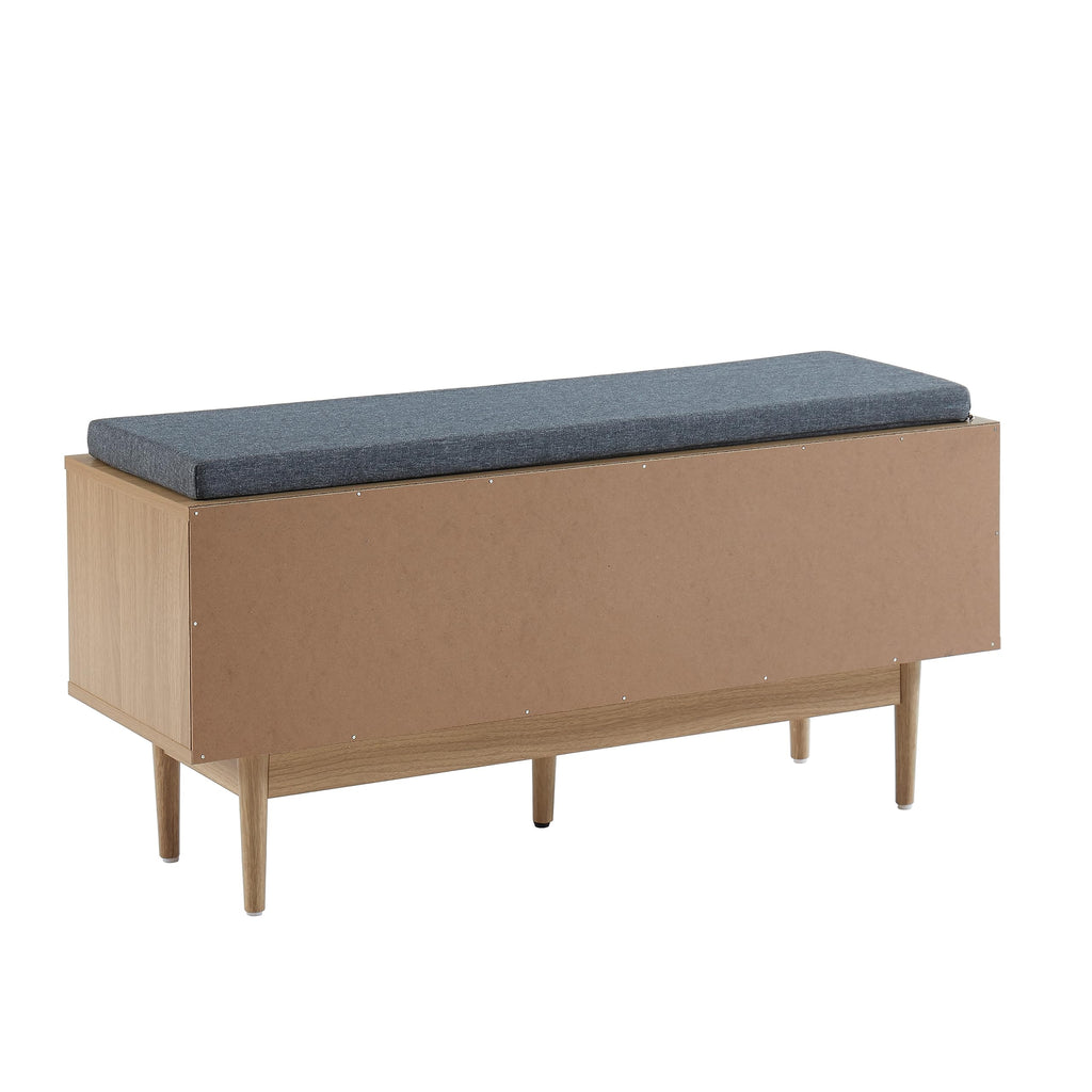 Amana Caning Rattan Shoe Bench 100 cm