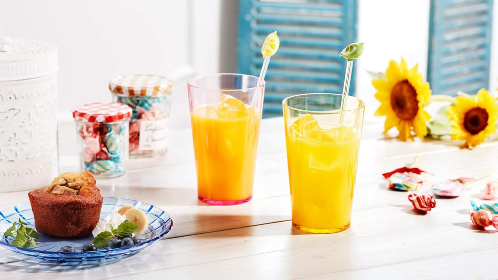 19oz Unbreakable Premium Drinking Glasses Set of 6 - Super Grade Acrylic Plastic - Perfect for Gifts - Dishwasher