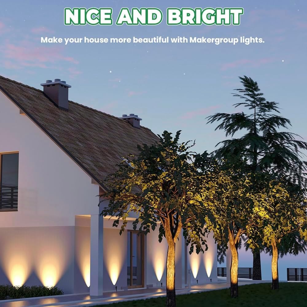 MR11 Gu4.0 Bi-pin LED Light Bulb 3W 12VAC/DC Low Voltage LED Spotlights Warm White 2700K-3000K for Outdoor Landscape