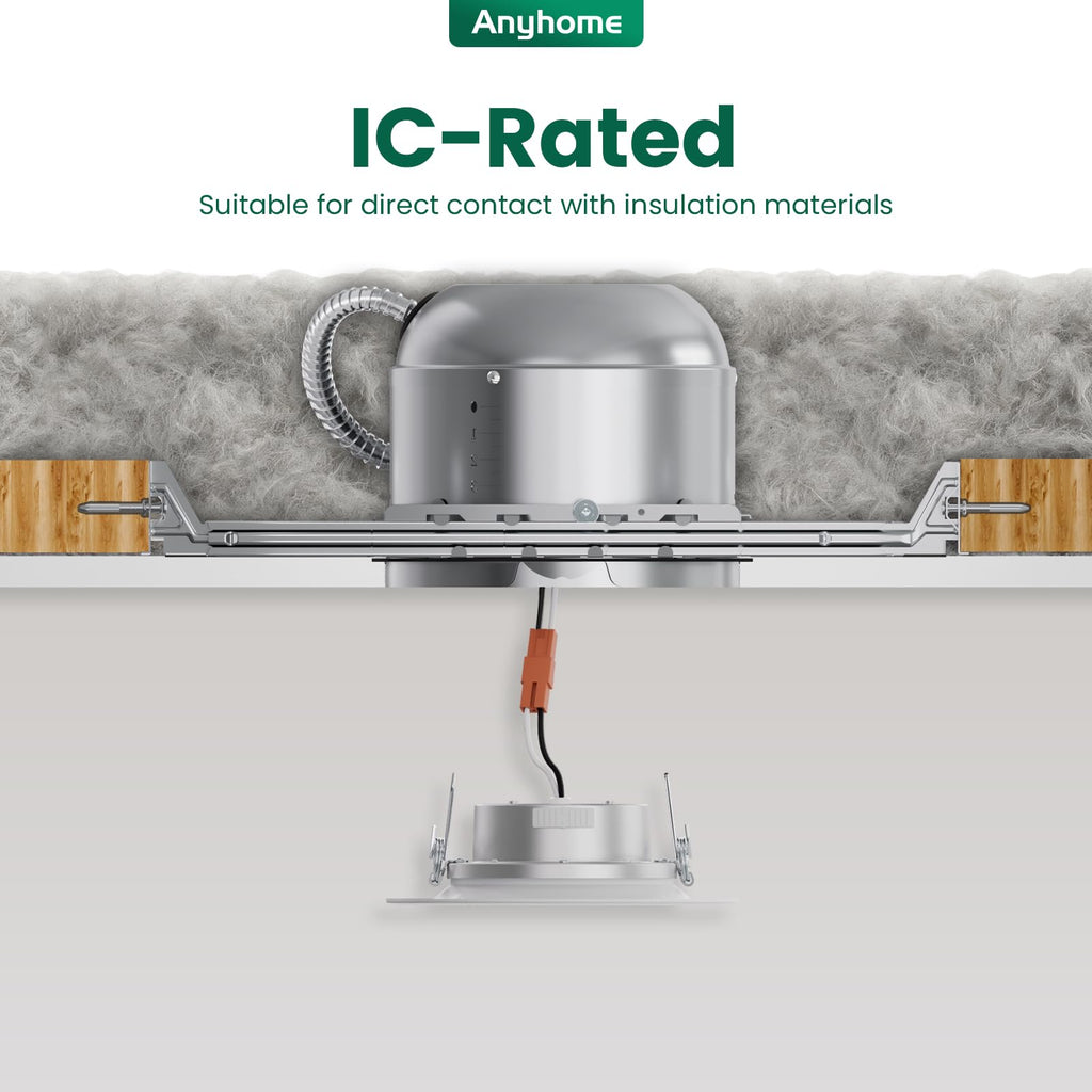 24 Pack 6 Inch Recessed Lighting Housing,Can Light Housing