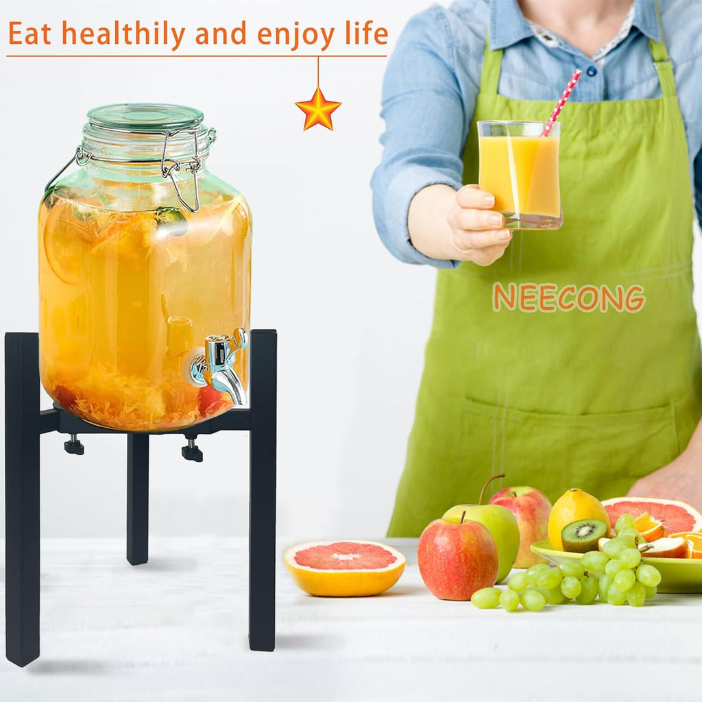 Drink Dispensers Stand For Party. Universal Beverage Dispensers Stand Adjustment Range 7.1 to 11.5 inches Wide