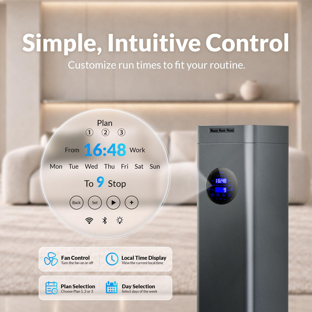 1500mL Scent Air Machine, 4000 sq. ft Waterless Diffuser